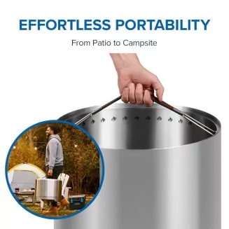 Napoleon Timberwolf 22" Smokeless Fire Pit | BBQs 2u Napoleon Timberwolf 22" Smokeless Fire Pit | BBQs 2u