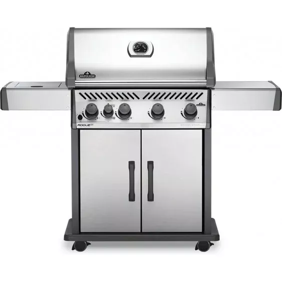 Napoleon Rogue XT 525 BBQ - Stainless Steel with Infrared Side Burner Napoleon Rogue XT 525 BBQ - Stainless Steel with Infrared Side Burner