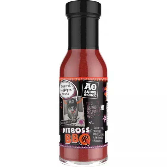 Angus & Oink - PitBoss Smoky BBQ Sauce 300ML Angus & Oink - PitBoss Smoky BBQ Sauce 300ML