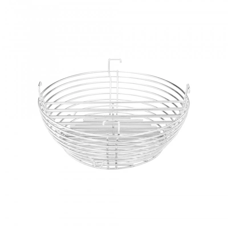thumbnail image 2 of Kamado Joe Charcoal Basket For Joe Jr. Grill - Stainless Steel, With Divider For Multiple Cooking Zones 2 of 13
