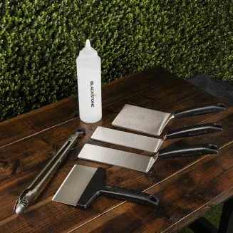 Blackstone 6 Piece Deluxe Griddle Kit - The perfect add-on Blackstone 6 Piece Deluxe Griddle Kit - The perfect add-on