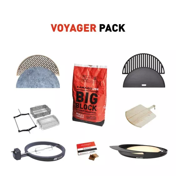 Kamado Joe Voyager Pack - Big Joe - Level up for the best deal Kamado Joe Voyager Pack - Big Joe - Level up for the best deal
