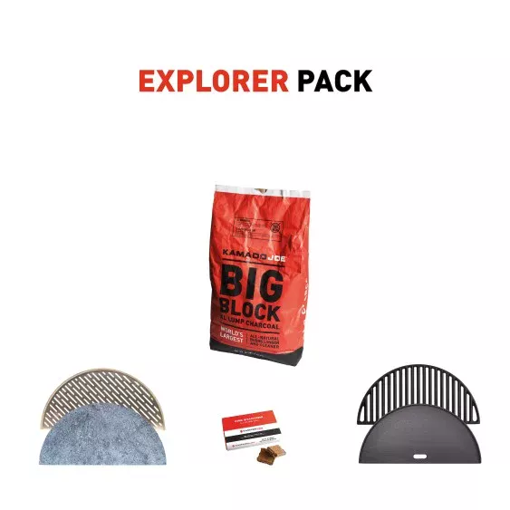 Kamado Joe Explorer Pack - Big Joe Kamado Joe Explorer Pack - Big Joe