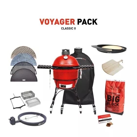 Kamado Joe - Classic II - Voyager Pack Kamado Joe - Classic II - Voyager Pack
