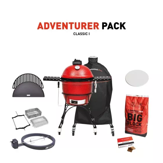 Kamado Joe - Classic I - Adventurer Pack Kamado Joe - Classic I - Adventurer Pack