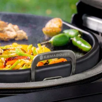 Kamado Joe Karbon Steel - Griddle - Classic Joe - Free UK Delivery Kamado Joe Karbon Steel - Griddle - Classic Joe - Free UK Delivery