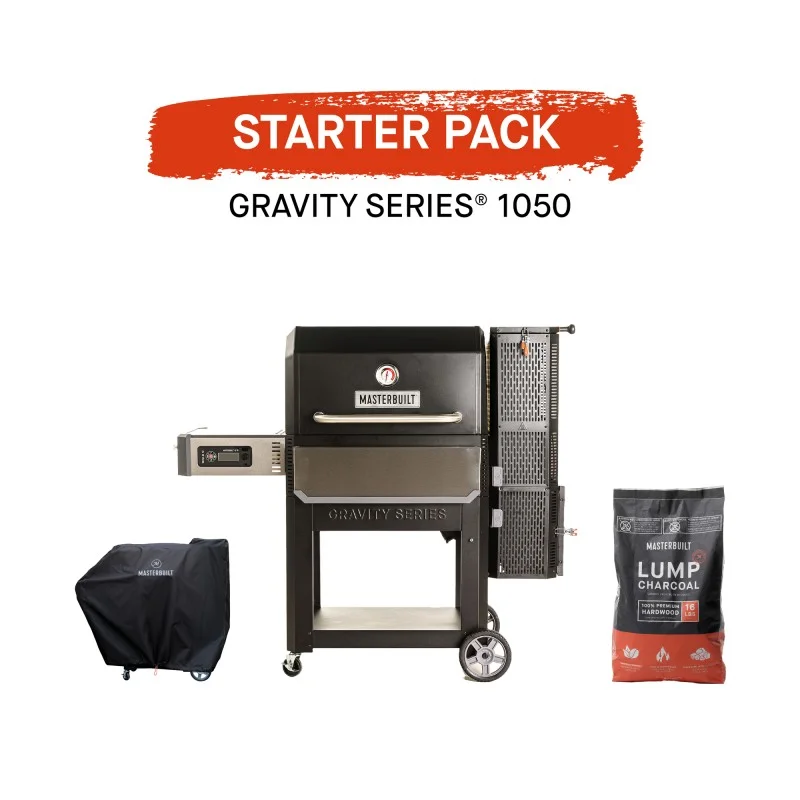 Masterbuilt Gravity Series 1050 Starter Pack Digital Charcoal Grill