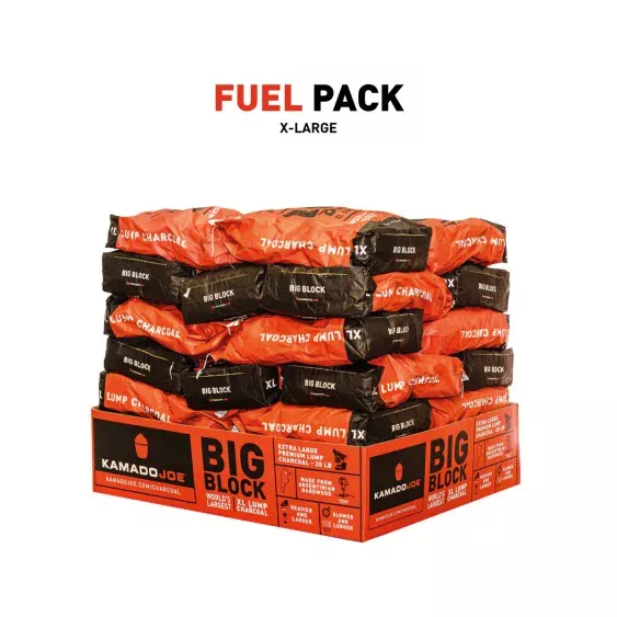 Kamado Big Block XL Lumpwood Charcoal 40 Bags x 9Kg Kamado Big Block XL Lumpwood Charcoal 40 Bags x 9Kg