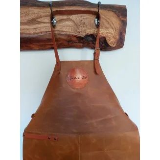 Buckle & Hide Leather Apron - Full Cognac