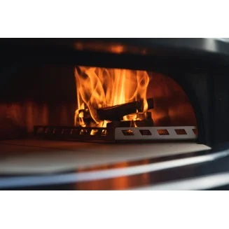 Gozney Dome Wood Rack - allows air from the ashtray vent to explore