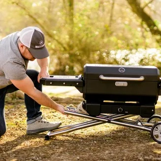 Masterbuilt - Portable Charcoal Grill with Cart