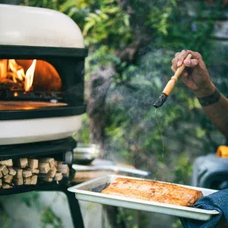 Gozney Dome Pizza Oven with Stand - Bone - Dual Fuel