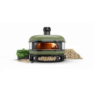 Gozney Dome Pizza Oven & Stand - Olive - Dual Fuel