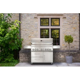 Whistler Bibury 5 BBQ - FREE Rotisserie & Cover - Fully assembled