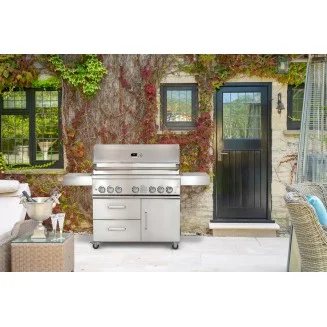 Whistler Bibury 5 BBQ - FREE Rotisserie & Cover - Fully assembled