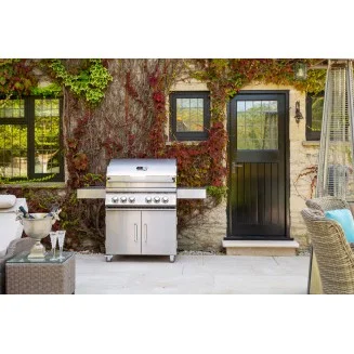 Whistler Bibury 4 BBQ - FREE Rotisserie & Cover - Fully assembled