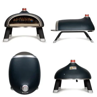 DeliVita Diavolo Gas Pizza Oven - Blue