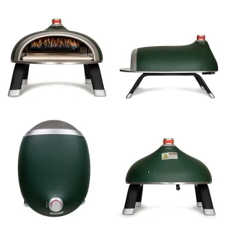 DeliVita Diavolo Gas Pizza Oven - Green
