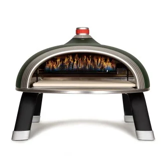 DeliVita Diavolo Gas Pizza Oven - Green | Portable | Free UK delivery