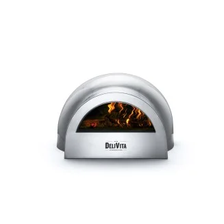 DeliVita Wood-Fired Pizza Oven - Hale Grey | Free UK delivery | 5 Star
