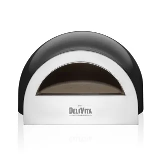 DeliVita Wood-Fired Pizza Oven - Very Black