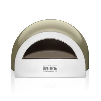 DeliVita Wood-Fired Pizza Oven - Olive Green | Free UK delivery | 5 Star