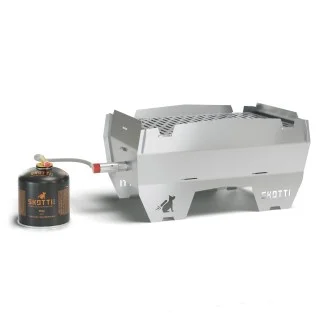 SKOTTI Grill | The truly portable bbq | Gas or Charcoal | Free UK Delivery