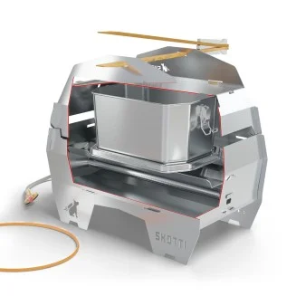 SKOTTI Cap (Lid) | Grill Hood Accessory for Skotti Grill