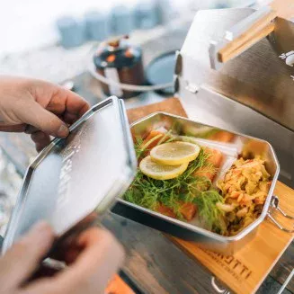 SKOTTI Boks 2.5 Litre | Large Stainless Steel Box from Skotti SKOTTI Boks 2.5 Litre | Large Stainless Steel Box from Skotti