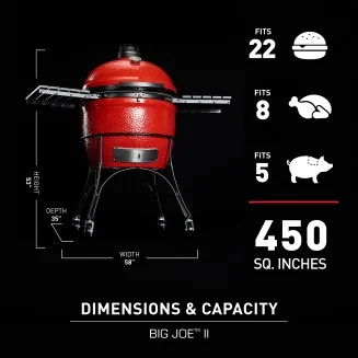 Kamado Joe Big Joe II BBQ - Quest Pack. Free UK delivery