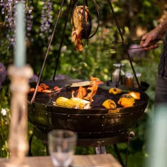 Kadai Recycled Firebowl 80cm | Handmade Firepit| BBQs 2u Kadai Recycled Firebowl 80cm | Handmade Firepit| BBQs 2u
