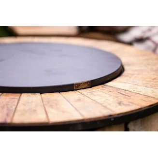 Kadai Firebowl Table & Shield | For Patios & Decking | BBQs 2u
