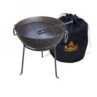 Kadai Travel Firebowl 40cm - With Stand