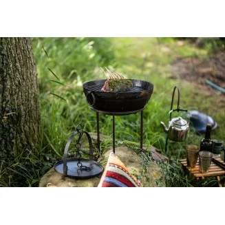 Kadai Travel Firebowl 40cm - With Stand