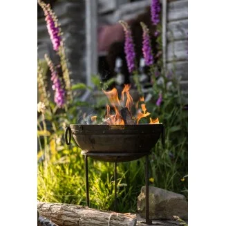 Kadai Travel Firebowl 40cm - With Stand