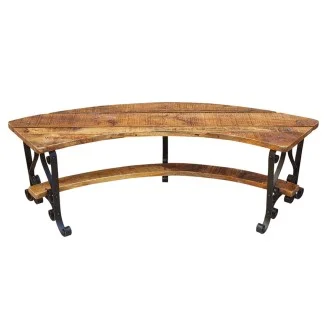 Kadai Curved Bench