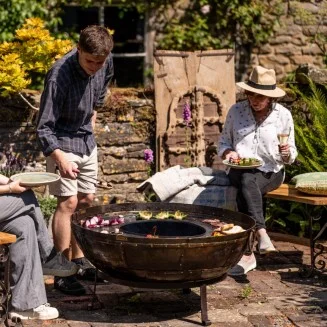 Kadai Hot Plate Ring - 100cm | Fire Pit griddle