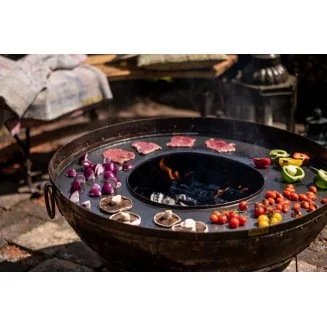 Kadai Hot Plate Ring - 120cm | Fire Pit griddle