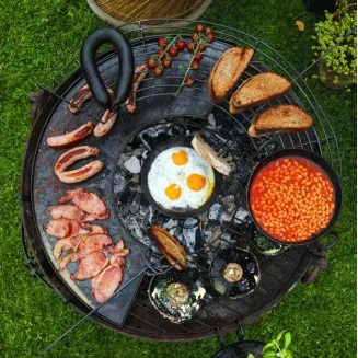 Kadai Warming Rack - 60cm | Fire Pit warming rack