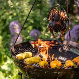 Kadai Cooking Tripod & Chain - 60cm Kadai Cooking Tripod & Chain - 60cm
