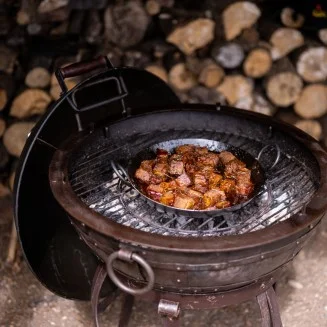 Kadai Lid - 80cm - Converts your Firebowl into a kettle style BBQ