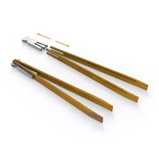 SKOTTI Tongs | sturdy bamboo wood and high-quality aluminium SKOTTI Tongs | sturdy bamboo wood and high-quality aluminium