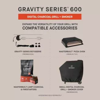 Masterbuilt Gravity Series 600 Pizza Pack Digital Charcoal grill Masterbuilt Gravity Series 600 Pizza Pack Digital Charcoal grill