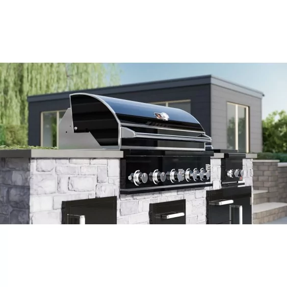 Whistler Burford 5 BBQ | 5 Burner Built-In Gas BBQ Grill Head Whistler Burford 5 BBQ | 5 Burner Built-In Gas BBQ Grill Head