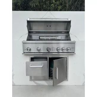 Whistler Burford 5 BBQ | 5 Burner Built-In Gas BBQ Grill Head Whistler Burford 5 BBQ | 5 Burner Built-In Gas BBQ Grill Head