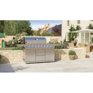 Whistler Cirencester 6 BBQ | Large Stainless Steel 6 burner BBQ Kitchen