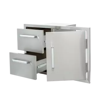 Whistler Burford Double Drawer Single Door | Built-In Storage Unit Whistler Burford Double Drawer Single Door | Built-In Storage Unit