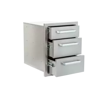 Whistler Burford Triple Drawer | Built-In Outdoor Kitchen Drawers Whistler Burford Triple Drawer | Built-In Outdoor Kitchen Drawers