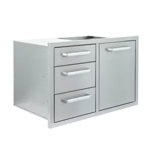 Whistler Burford Triple Drawer Bin