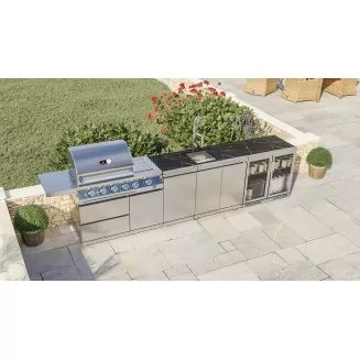 Whistler Cirencester Oaksey Outdoor Kitchen | Inc 6 Burner BBQ